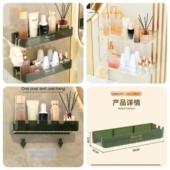 Acrylic Wall-Mounted Shlef