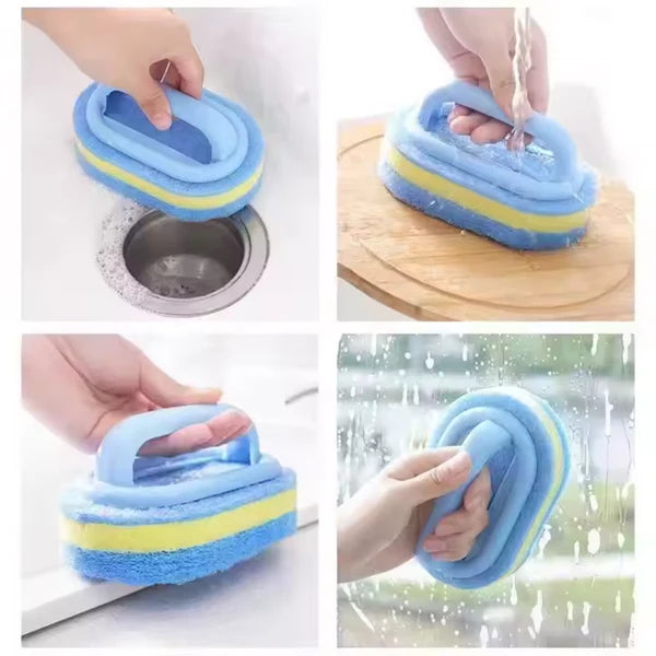 Blue Handle Cleaning Brush